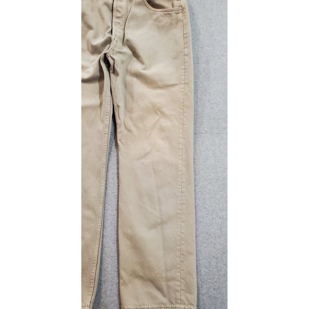 Vintage‎ Levis 511 Mens Beige Jeans 38x32 Y2K - Picture 7 of 16